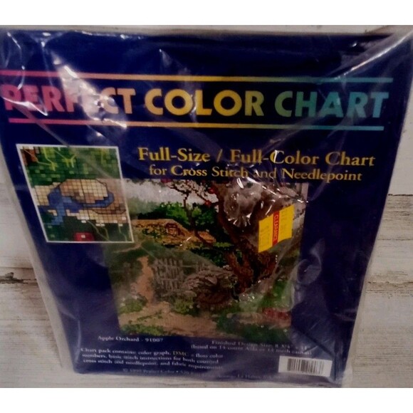 Other - Full Size Full Color Chart  For Cross Stitch And Needlepoint‎